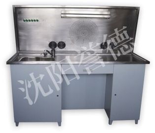 China Stainless Steel Pathology Workstation , Scientific Workstation With Up And Down Water Faucet supplier