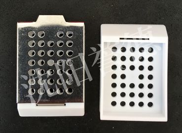 China Standard Tissue Embedding Cassette Round Holes 41.5mm × 28.4mm × 6.0mm supplier