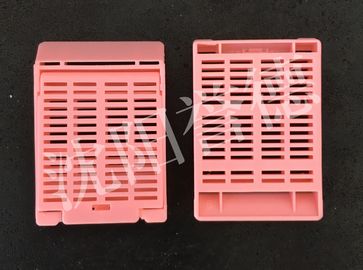 China Strip Holes Pathology Embedding Cassette With Four Square Compartments supplier