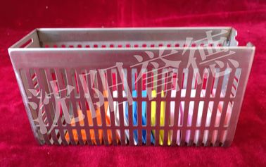 China Portable Medical Equipment Accessories 40 Cassettes Metal Staining Rack supplier