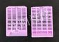Purple Plastic Histology Cassette , Disposable Tissue Processing Cassettes supplier