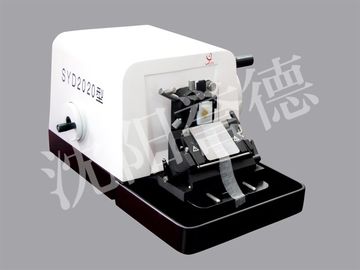China Clinical Manual Paraffin Microtome With Hand Wheel Brake , Tight Structure supplier