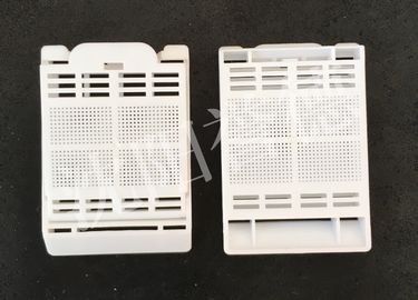 China White Color Tissue Embedding Cassette Square Hole For Hold Biopsy Specimen Safely supplier