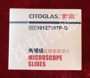 China Square Biology Microscope Slides Without Any Blister Or Flaw 75mm × 25mm supplier